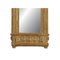 Rectangular Gold Hand-Carved Wooden Mirror, Spain, 1970s, Set of 2, Image 4
