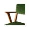 Fauteuils Mid-Century en Bois et Velours Vert, Italie, 1960s, Set de 2 6