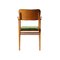 Italienische Mid-Century Sessel aus Holz und grünem Samt, 1960er, 2er Set 5