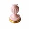 Lámparas de mesa Mid-Century de cerámica rosa y negra hechas a mano. Juego de 2, Imagen 5