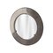 Italian Rounded See-Through Perplex Grey Mirror, Italy, 1970, Image 2