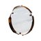 Miroir Mural Rond Moderne Mid-Century en Laiton, Italie, 1960s 2