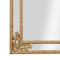 Neoclassical Rectangular Gold Hand-Carved Wooden Mirror, Spain, 1970 4