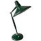 Mid-Century Modern Green Rounded Desk Lamp, Italy, 1960 1