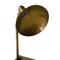 Mid-Century Modern Brass Rounded Desk Lamp, France, 1950 2