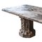 Historical Marble Limestone Handcrafted Column Table, Spain, 1940 5
