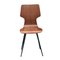 Mid-Century Teak & Black Metal Chairs by Carlo Ratti, Italy, 1950, Set of 6, Image 5