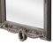 Neoclassical Regency Rectangular Silver & Hand-Carved Wooden Mirror, Spain, 1970, Image 4