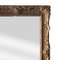 Neoclassical Rectangular Golden Hand-Carved Wooden Mirror, Spain, 1970 3