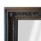 Neoclassical Regency Silver Hand-Carved Wooden Mirror, 1970 4