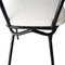 Mid-Century Modern Italian Black Lacquered Iron and White Bouclé Chairs, 1960 8