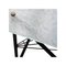 French Triangular Metal Frosted Glass Coffee Table in the Style of Louis Sognot, 1950, Image 7
