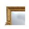 Specchio rettangolare neoclassico Regency intagliato a mano in legno dorato, Immagine 3