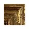 Specchio Mid-Century in legno intagliato a mano con impero neoclassico dorato, Immagine 5