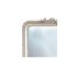 Neoclassical Regency Rectangular Silver Hand-Carved Wooden Mirror, Image 2