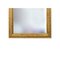 Neoclassical Regency Rectangular Gold Hand-Carved Wooden Mirror, Image 3