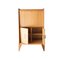 Mid-Century Modern Eichenholz & Messing Barschrank von René Gabriel, 1950 3