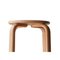 Laminated Wood Stools in the Style of Alvar Aalto, Finland, 1970, Set of 4, Image 3