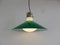 Lampe à Suspension Mid-Century en Verre Murano Vert par Alessandro Pianon pour Vistosi, Italie 8
