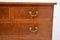 Large Antique Inlaid Bow Front Chest of Drawers, Image 3