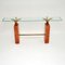 Vintage Marble, Brass and Glass Console Table, 1970s 2