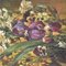 Iris and Daisies, Oil on Canvas, Début 20ème Siècle 4