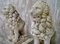 Proud Stone Cast French Sitting Lions, Set of 2 14