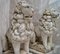 Proud Stone Cast French Sitting Lions, Set of 2 19