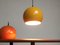 Mid-Century Space Age Ball Pendant Lamps, Set of 2 3