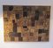 Holztafel mit Batik Stempeln, 1950er 1