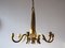 Ceiling Lamp by Hugo Gorge, 1940s, Image 3