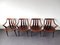 Dutch Rosewood Dining Armchairs, 1960s, Set of 4 7