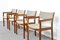 Danish Teak Carver Chairs from D-Scan, 1960s, Set of 4 4
