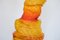 Orangefarbene Methacrylat Stehlampe mit drehbarem Gestell von Jacopo Foggini, 1998 3