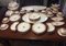 Antique Porcelain Tableware Set by Vivinis Mace for Sevres, Set of 55 7