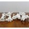 Figurines Blanc de Chine Emaillées Blanches par Harald Salomon pour Rörstrand, 1940s, Set de 6 14