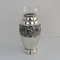 Antique Silver-Plated Vase by Carl Cohr, Denmark 3