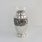 Antique Silver-Plated Vase by Carl Cohr, Denmark 4