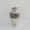 Antique Silver-Plated Vase by Carl Cohr, Denmark, Image 4