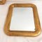 Mirrors with Giltwood Frames & Sgraffito Decoration, 1940s, Set of 2 2