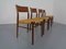 Teak Side Chairs by Georg Leowald for Wilkhahn, 1960s, Set of 4 2