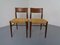 Teak Side Chairs by Georg Leowald for Wilkhahn, 1960s, Set of 4 9