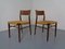 Teak Side Chairs by Georg Leowald for Wilkhahn, 1960s, Set of 4 7