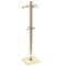 Brass Coat Stand with Marble Base by Renato Zevi, Italy, 1970s 1