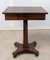 English Victorian Marquetry Sellette Side Table, Mid-19th Century 4