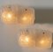 Glass and Brass Light Fixtures by J. T. Kalmar, Austria, 1960s, Set of 2 5