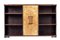 Mid 20th Century Scandinavian Birch Inlaid Open Bookcase 2
