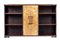 Mid 20th Century Scandinavian Birch Inlaid Open Bookcase, Image 2