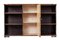 Mid 20th Century Scandinavian Birch Inlaid Open Bookcase 3