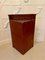 Antique Mahogany Inlaid Straight Front Hanging Corner Cabinet, Image 7